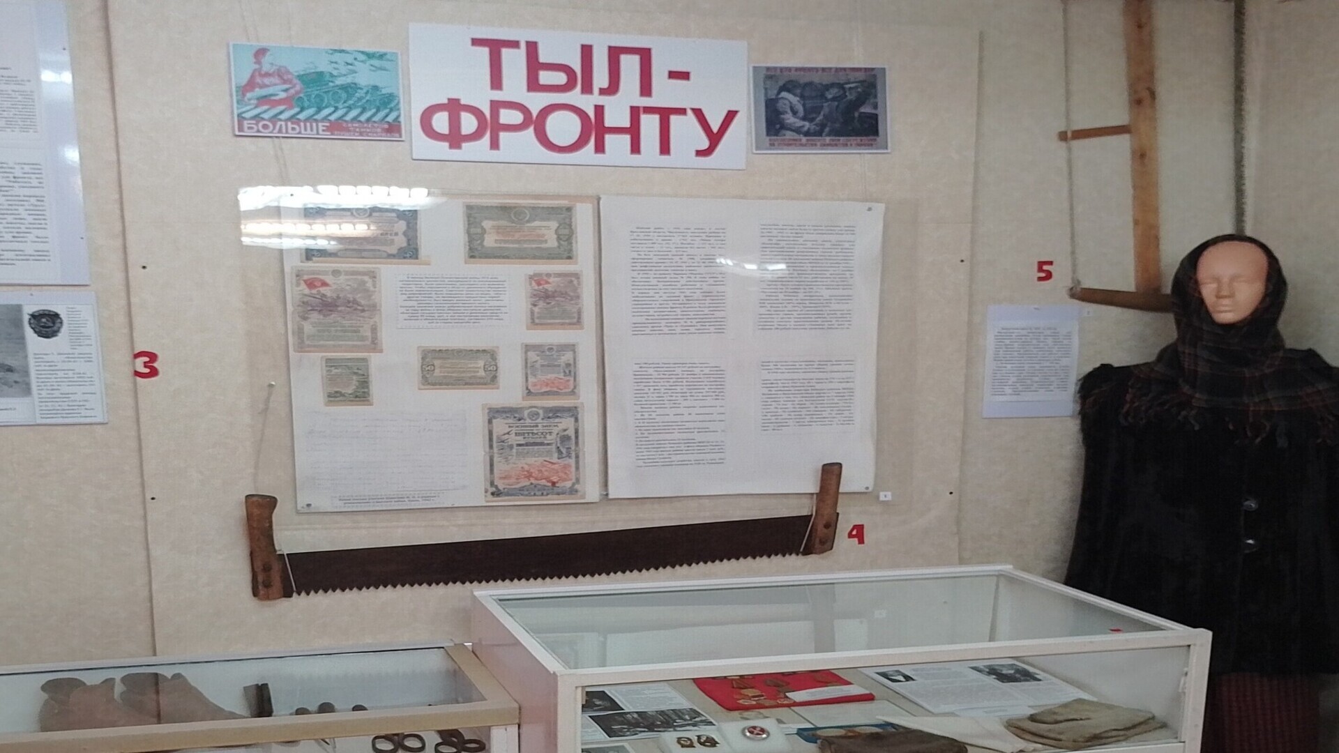 Музейное занятие с элементами интерактива «Костромская область фронту»