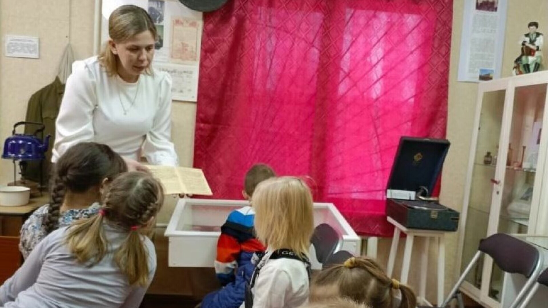 Воспитанники детского сада № 1 «Сказка» посетили музейное занятие «День снятия блокады Ленинграда»