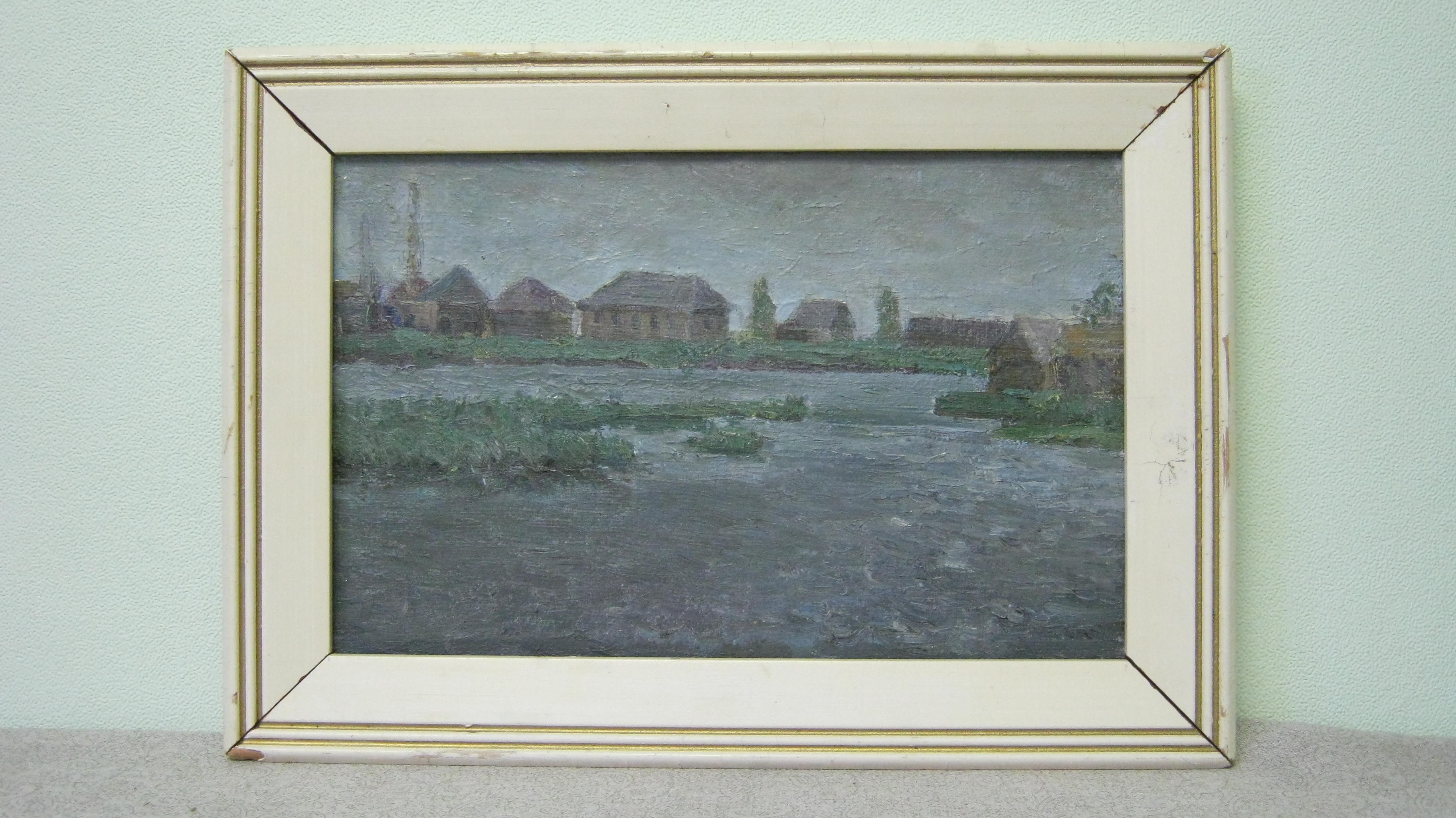Река Нея. Хмурый день, 1963 г.